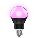MagicLight Plus Bluetooth Light Bulb - Dimmable Multicolored 60w Equivalent Night Light - Smartphone Controlled Sunrise Sunset Wake Up LED Lights