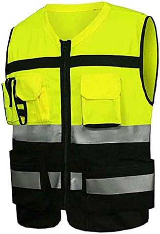 SENRISE High Visibility Reflective Vests Hi Viz High Vis Visibility Vests