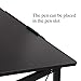 47'' Adjustable Drafting Table - Art and Craft Drawing Folding Desk - Reading & Writing Work Station (Black)