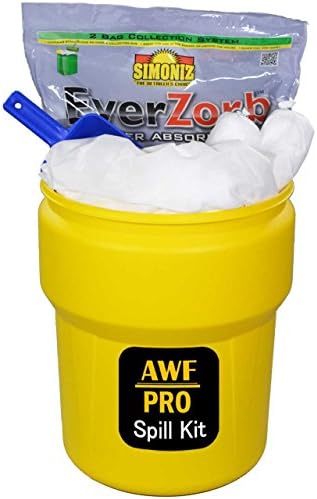 AWF-PRO Spill Kit, 10 Gallon Oil Only with Everzorb, 6.5 Gallon Absorption