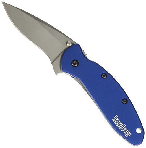 Kershaw 1620NB Scallion Folding Knife (Navy Blue) with SpeedSafe