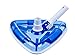Milliard Sea-Thru Triangle Weighted Pool and Spa Vacuum Head, 11" Wide Cleaning Surface Safe on Vinyl Lined Pools primary