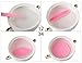 Huini Compressed Salon Spa Facial Cleansing Sponge Sticks, Natural (240 Count) (Pink) CD- 114 x 20