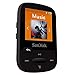SanDisk Clip Sport 4GB MP3 Player, Black With LCD Screen and MicroSDHC Card Slot (Renewed)