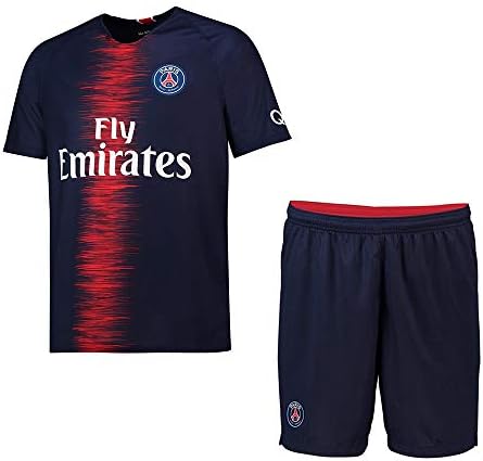 Soccer Jersey Kits T-Shirt & Shorts Club Team,2019 (Home and Away) Football Jersey Customized Any Name and Number Personalized for Men Kids - Make Your Own Jerseys
