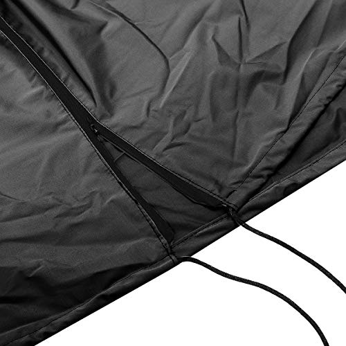 Essort Patio Heater Cover, Outdoor Waterproof Dustproof Heater Cover for Garden Heater 38'' X 86.6'' Black - Thumbnail 4