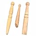 Hand Massage Reflexology Health Wooden Stick Tool 3Pcs