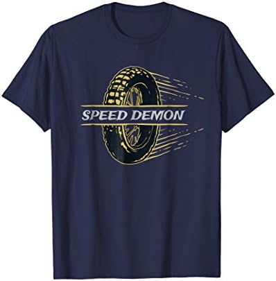 Speed Demon Motorcycle Tire T Shirt