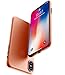TOZO for iPhone X Case Hard Cover 0.35mm World's Thinnest Protect Bumper Shell for iPhone 10 / X Semi Transparent Light Weight Matte Pink