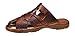 Lukpol Mens Orthopedic Form Buffalo Leather Sandals Model-868