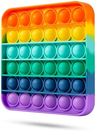 内祝い Ireenuo スクイーズ玩具 フィジェットおもちゃ プッシュポップポップ バブル感覚 減圧グッズ ストレス解消 プッシュポップ 洗える可能 インテリジェンス発展 子供大人兼用 カラフル