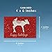 Sustainable Greetings Blank Note Cards with Envelopes - Assorted Animal Designs for Sending Holiday Wishes - 4 x 6 in, Pack of 144