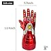 Yacn Iron Man Infinity Gauntlet for Kids,6 Separable Magnet Infinity Stones,Iron Man Gloves Costume,Electronic Fist Halloween Cosplay Props