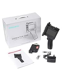 Besheng Portable Intelligent High Definition Handheld Inkjet Printer, Inkjet Code Printer,Label Printer,LED Screen Display Inkjet Coding Machine for Trademark,Logo,Graphic,Date Coder,Label etc