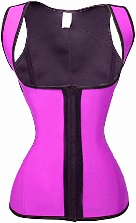 Fierce Honey Women's Neoprene Waist Training Abdominal Vest, Hot Pink, Medium