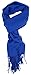 Love Lakeside-Women's Cashmere Feel Winter Solid Color Scarf (One, 0-0 Cobalt Blue)