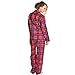 Angelina Women's Cozy Flannel Pajama Set