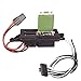 Blower Motor Resistor Complete Kit With Harness Manual AC Controls Compatible with 2003-2006 Chevy Silverado Avalanche Suburban Tahoe,GMC Sierra Yukon Cadillac Escalade 89019088 973-405 22807123 RU126