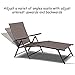 Tangkula Patio Lounge Chair Chaise, Adjustable Backrest Ergonomic Shape with Durable Handwoven Rattan Steel Frame Garden Lawn Pool Recliner Outdoor Furniture Wicker Lounger