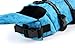 PETCEE Large Dog Life Vest for Swimming with Dogs Adjustable Dog Life Jacket for Large Dogs with Rescue Handle（Blue, L）