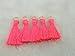 3 Colors 50Pcs Silky Handmade Tiny(1.4'') Soft Tassels, Mini Tassels, Spring Colors, Colorful Tassels, Earring Tassels