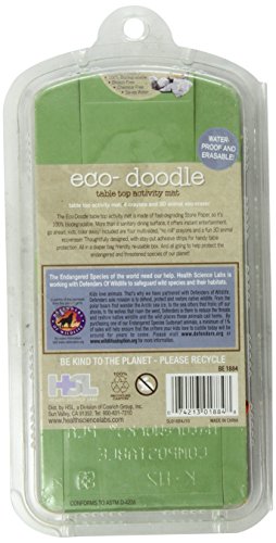 Endangered Species by Sud Smart  Eco-Doodle Table Top Activity Mat Set