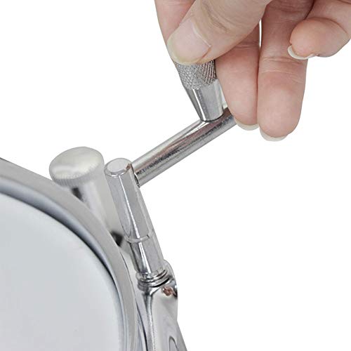 CACT CactusAngui 2Pcs Drum Key Professional Z Type Continuous Motion Speed Tuning Key for Universal Drums Silver