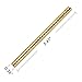 SMOOTHERPRO Solid Brass Pen for Gift School Office with Clip EDC Smooth Writing Pen Diamond (BB026)