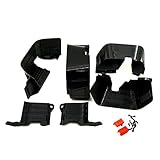 Front / Rear Chassis Mudguard Fenders,Dirt Dust Resist Mud Guard for 1/10 Axial SCX10 II 90046 90047 RC Car