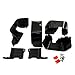 Front / Rear Chassis Mudguard Fenders,Dirt Dust Resist Mud Guard for 1/10 Axial SCX10 II 90046 90047 RC Car