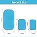 Replacements Gel Pads for EMS ABS Hips Trainer Buttock Muscle Massage Replacement Gel Sheets,Special for EMS Butt Muscle Trainer, Butt Toner,Buttocks Trainer Accessories (5 PCS/Set,5 Sets/Pack)