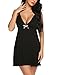 ADOME Women Lingerie Chemise Sleepwear Full Slip Babydoll Sleepwear Teddy Lingerie