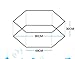 Diameter 90cm Pop up Hexagon Polka Dot Kids Toddlers Ball Play Pool Tent Carry Tote Toys (Whithout Ball)