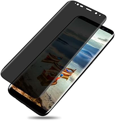 Galaxy S8 Plus Screen protector Privacy Screen protector, ARCTIC Commerce S8 Plus Anti-Spy Tempered Glass 0.26mm Screen Protector For Samsung Galaxy S8 Plus (Transparent)