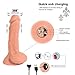 Women Adult Toys for Pleasure Dicks 7.68 Inch Rechargeable Lightweight Medical Silicone Wand with 10 Powerful Vibrations for Beginner Massage