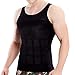 HÖTER Mens Slimming Body Shaper Vest Shirt Abs Abdomen Slim (TOP Edition) …