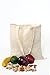 Smart Green Canvas Bag 5 pack Durable Reusable Washable Grocery Tote Bag for Crafting Decorating