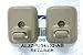 Ford 2009-2014 F-150 Sun Visor Holder Clip Retainers Camel Tan OEM AL3Z1504132AB