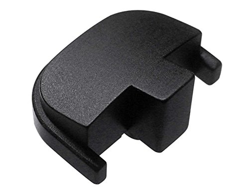 NDZ Performance Rear Slide Cover Back Plate for Smith & Wesson Self Defense S&W SD9 SD40 VE 9mm .40 Black Custom Laser Engraved Image: Lacrosse Sticks Crossed