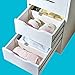 EC VISION Expandable Dresser Drawer Divider, 2 Pack Dresser Drawer Dividers Good Grips Kitchen Drawer Organizers - for Bedroom, Bathroom, Closet, Baby Drawer, Desk, Kitchen Storage(Large(14.7