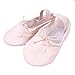 Stelle Girls Canvas Ballet Slipper/Ballet Shoe/Yoga Dance Shoe (Toddler/Little Kid/Big Kid/Women/Boy) (5MT, Ballet Pink Old)