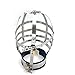 BDSM Stainless Steel Headgear Adult Slave Cuffs Head Bondage Hood Neck Collar – Metal Head Cover Helmet Mask Fetish Sex Games,Metallic,Malethumb 4