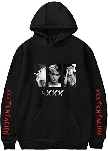 Amazon Olipheeメンズグラフィックプリントパーカーラッパーイン