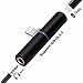 Anyos iPhone 7 8 X Adapter & Charge, 2in1 Headphone Audio & Lightning Charge Adapter for iPhone 7/7 Plus, iPhone 8/8 Plus, iPhone X (Black)