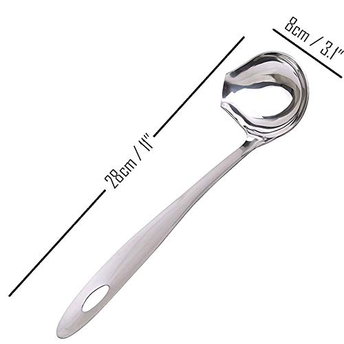 2 ISKYBOB+Stainless+Colander+Cooking+Utensil