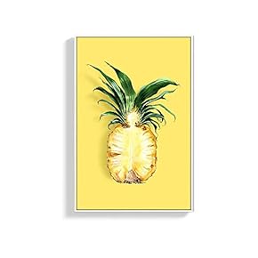Framed Canvas Wall Art for Living Room, Bedroom Colorful Fruits Canvas Prints for Home Decoration Ready to Hang - 16x24 inches