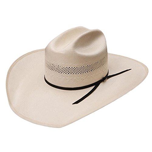 Resistol Mens 20X Cut Bank Straw Cowboy Hat 71/8 Natural
