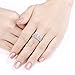 Newshe Vintage Wedding Engagement Ring Set for Women 925 Sterling Silver 1.4ct White AAA Cz Size5-10