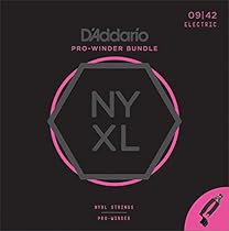 D'Addario NYXL0942 Nickel Wound Electric Guitar Strings, Super Light & Pro-Winder Bundle
