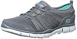 Skechers Sport Women's Gratis  Love It Fashion Sneaker, Charcoal, 8 M US